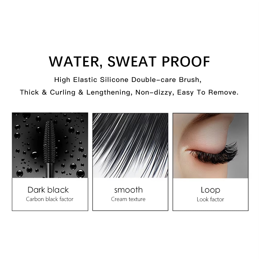 Silky Eyelashes Lengthening Eye Cosmetics Eyelashes Makeup Waterproof Rimel Mascara Eyelash Extension Thick